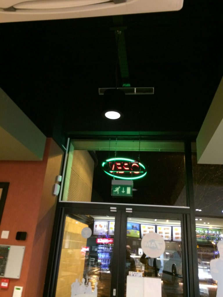 Subway: calentadores infrarrojos para cafés