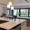 Cocina Instalar XLS blanco con solar y batería