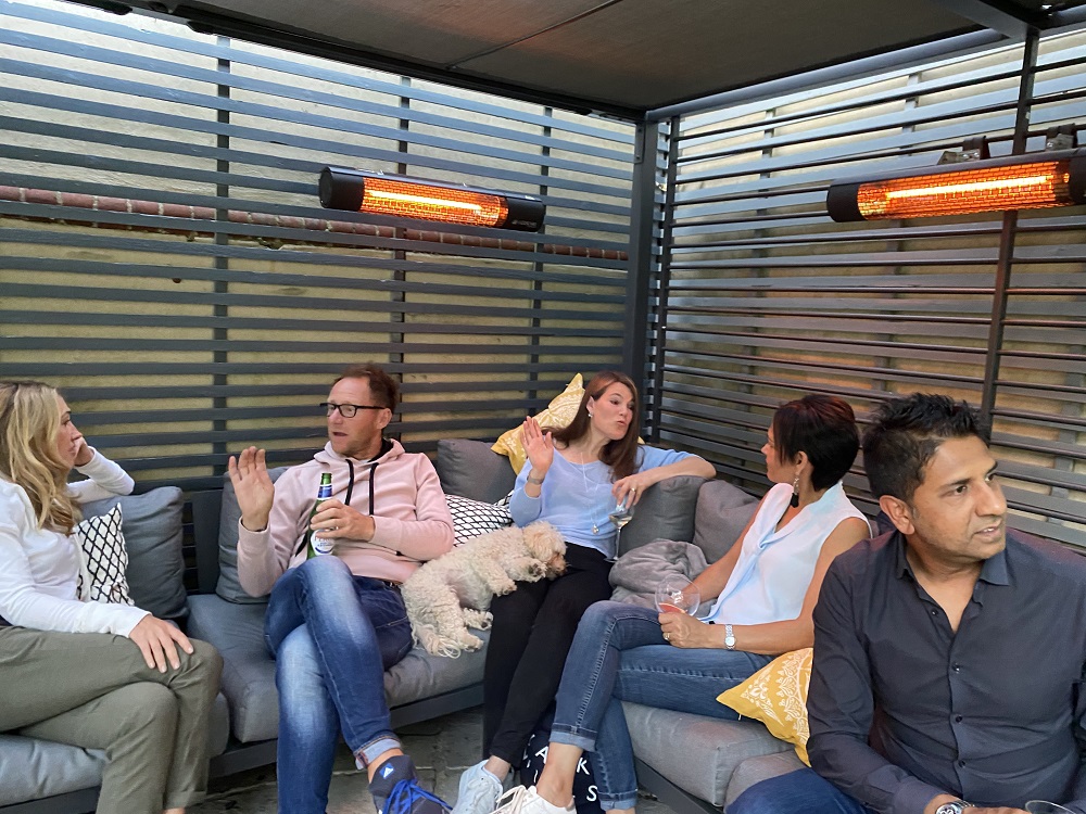 Herschel patio heaters for evenings outdoors2 Guide to outdoor heating