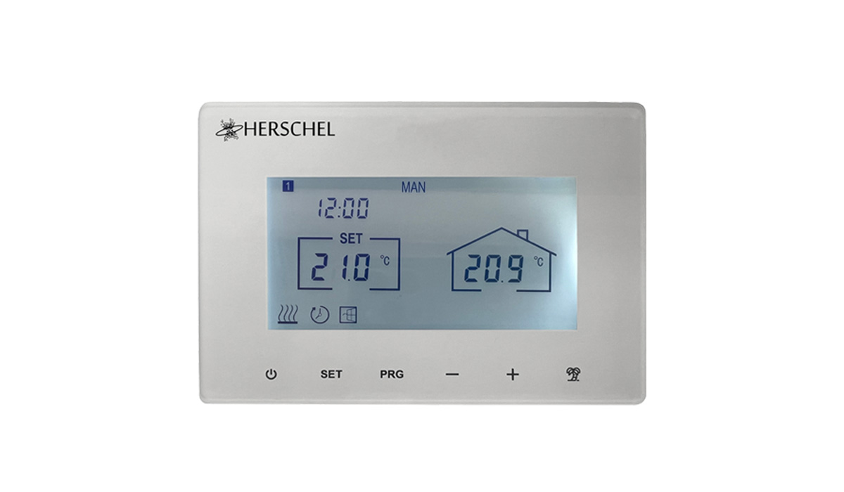 Herschel, termostato a pilas para el control inalámbrico de las