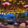 Hawaii calentador de patio colgante