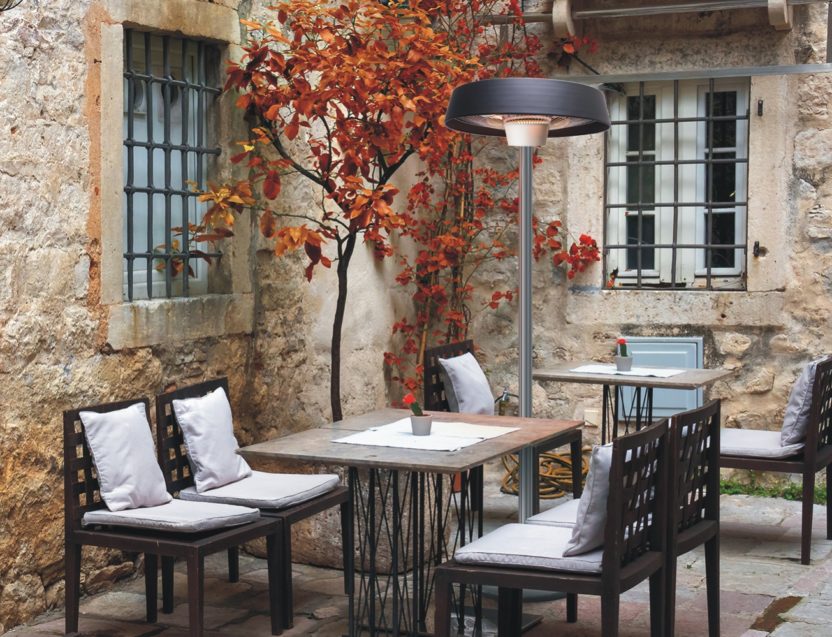 Herschel Florida free standing patio heater