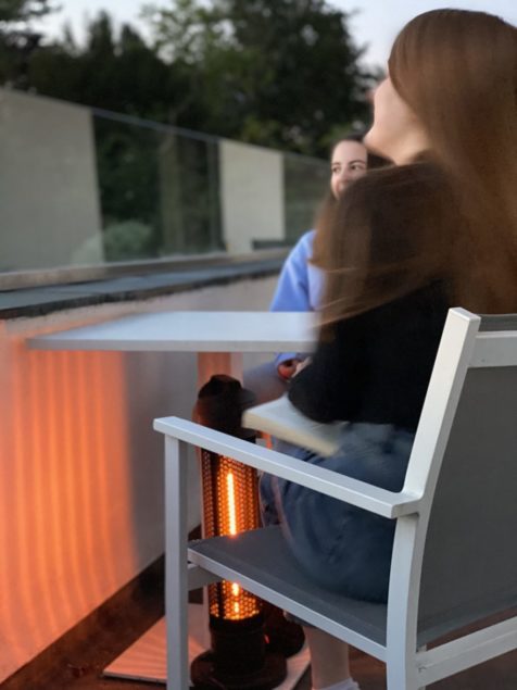Havana 800 Watt under-table outdoor heater Havana 800 Watt under-table outdoor heater