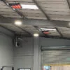 Calentador Vulcan en un gran taller de Kubota UK