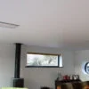 Instalación de falso techo Krystal White en el salón