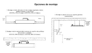 Opciones de montaje de Krystal