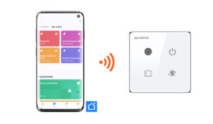 Empareja tus Escenas SmartLife Tap-to-Run para un acceso rápido en tu Control de cuatro tonalidades