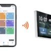Empareja tus escenas SmartLife Tap-to-Run para acceder rápidamente a ellas desde el centro de control de la pantalla táctil.