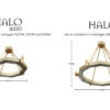 Comparación de tamaños de Halo Mini