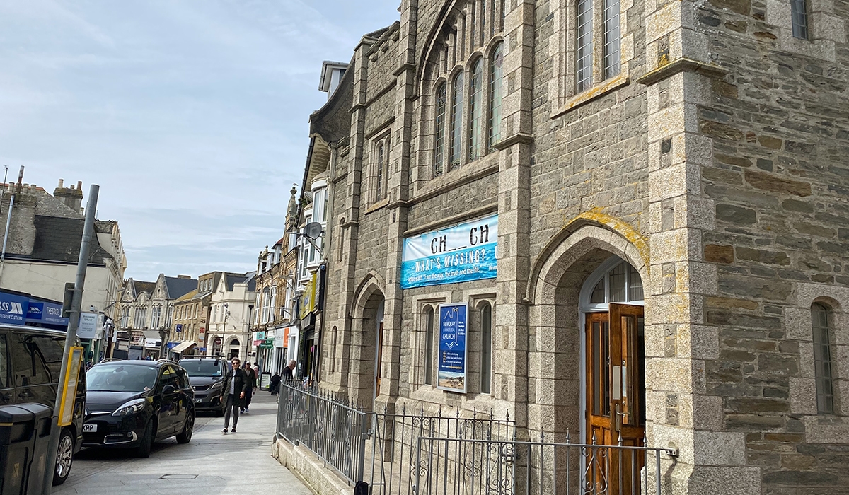 Newquay Iglesia exterior