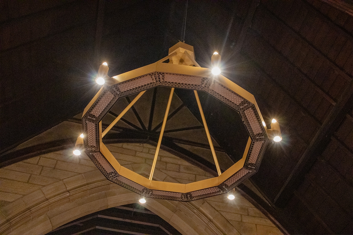 Halos instaladas en una iglesia escocesa