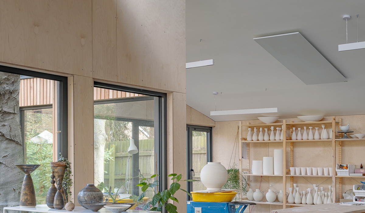 Espacio de estudio sostenible climatizado por Herschel